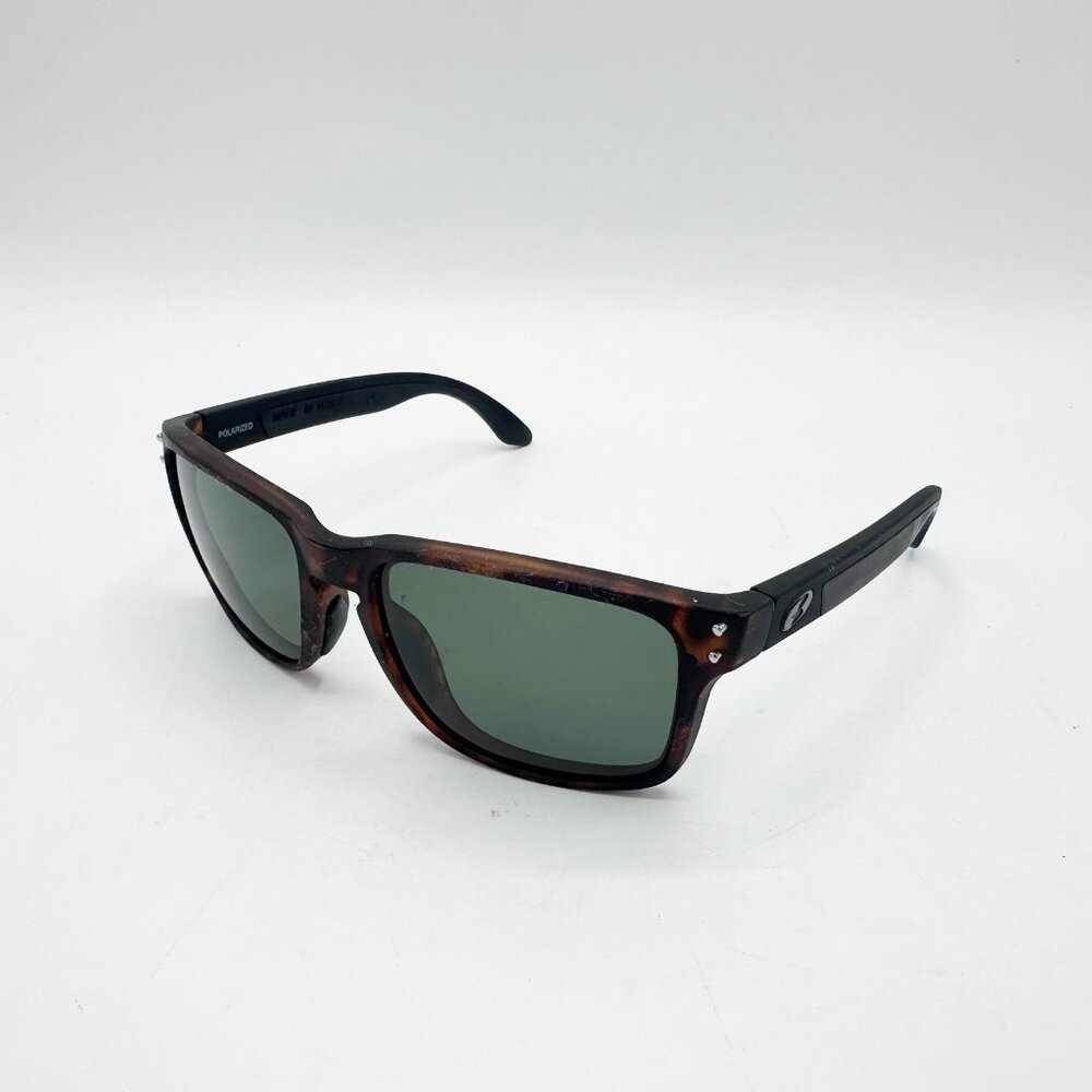 BNUS Sunglasses Corning Real Glass Lens Polarized Tortoise Rubber / Brown Italy